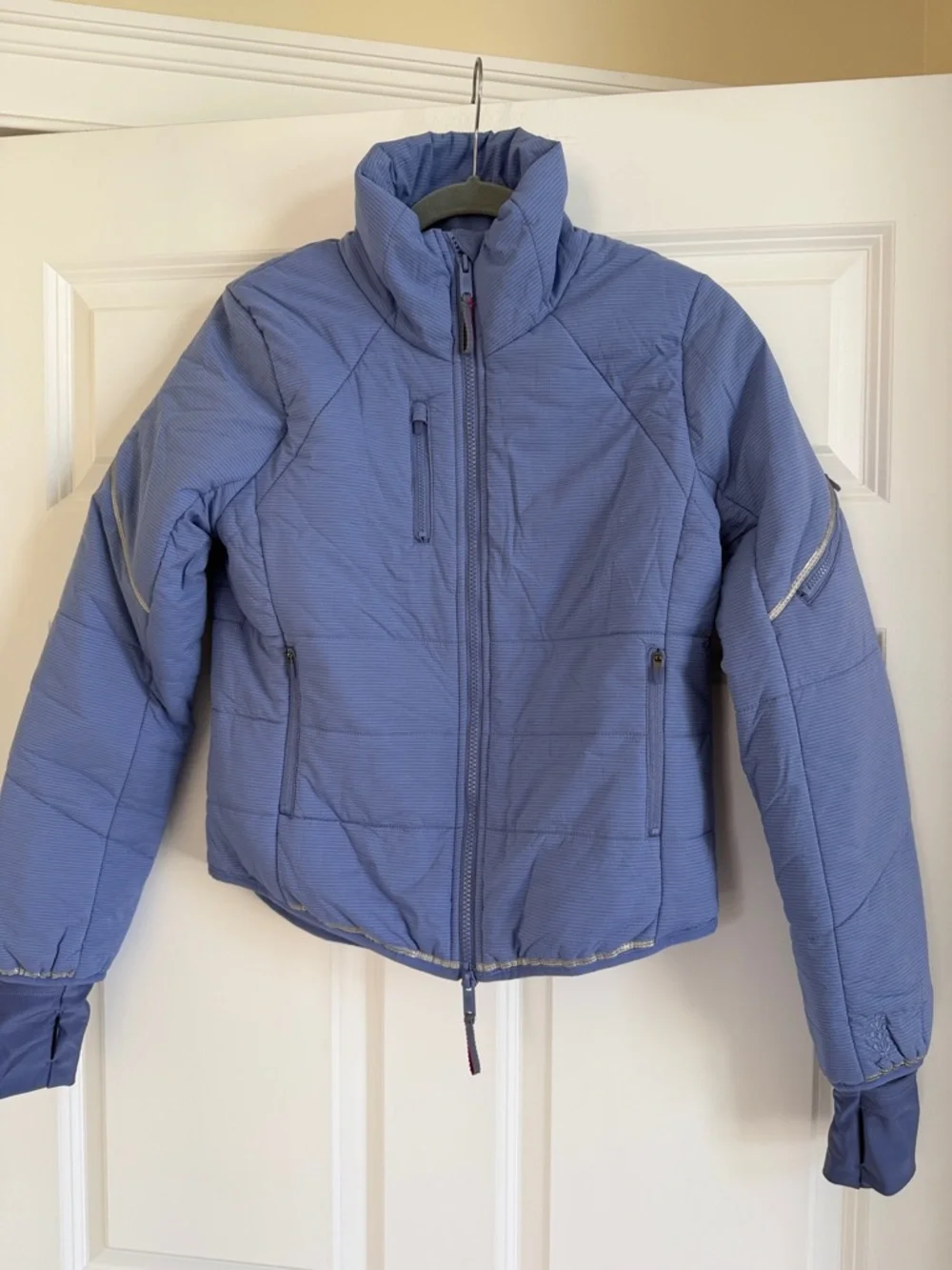 FP MOVEMET Women's Blue Gathering Storm Run Puffer - Picture 2 of 9